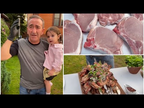 Видео: ШАШЛЫК В МАРИНАДЕ "ТАН"🥛 ГОТОВИТ СМБАТ АВЕТИСЯН А МАНЭ - ДИГУСТИРУЕТ 😋🤔