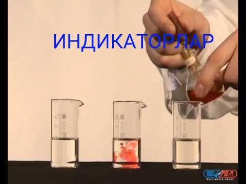 Видео: ИНДИКАТОРЛАР. ИНДИКАТОРЫ. ИНДИКАТОРЛАРДЫҢ БЕЙТАРАП, ҚЫШҚЫЛДЫҚ, СІЛТІЛІК ОРТАДАҒЫ ТҮСТЕРІ.