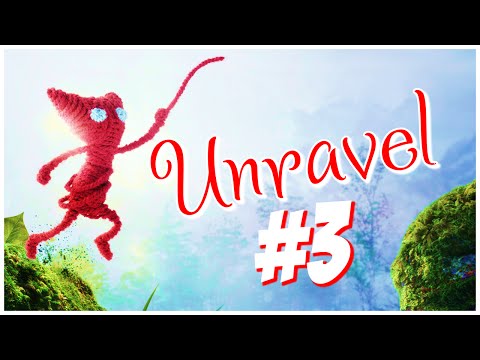 Видео: Unravel Прохождение #3 Ягодные болота