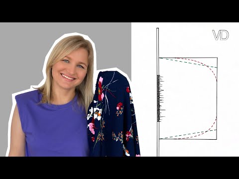 Видео: За 1 час модный тренд. Юбка без выкройки на запах. skirt . Юбка 2025. Как шить без оверлока. #28