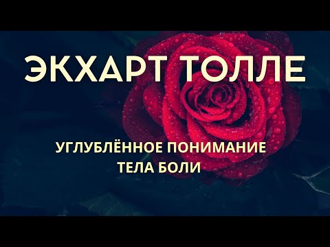 Видео: Углублённое понимание тела боли - ЭКХАРТ ТОЛЛЕ [NikOsho]