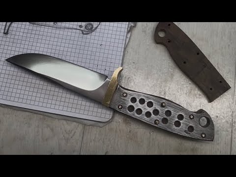 Видео: Охотничий нож ( Уроборос )ч2