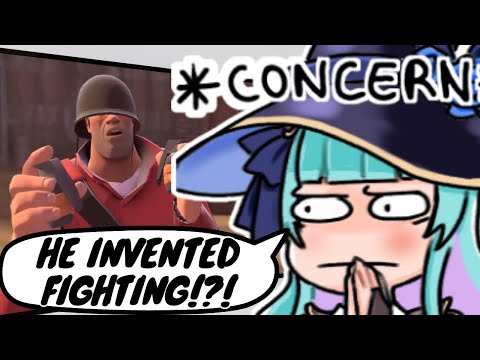 Видео: Реакция Мейми на серию «Знакомство с командой» по Team Fortress 2