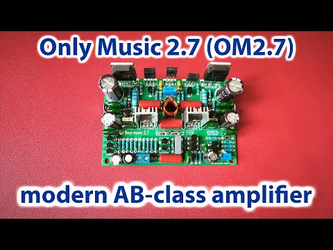 Видео: Усилитель мощности Only Music 2.7 - одолеет УНЧ d-класса?