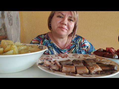 Видео: МУКБАНГ 💢 А НА ОБЕД У МЕНЯ СКУМБРИЯ 😋 КАРТОШКА С СЛИВОЧНЫМ МАСЛОМ MUKBANG🍴for lunch I have mackerel