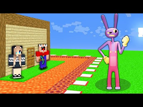 Видео: ДЖЕКС ИЗ ЦИФРОВОГО ЦИРКА ПРОТИВ САМЫЙ ЗАЩИЩЕННЫЙ ДОМ В МАЙНКРАФТ | Глазастая Морда Minecraft