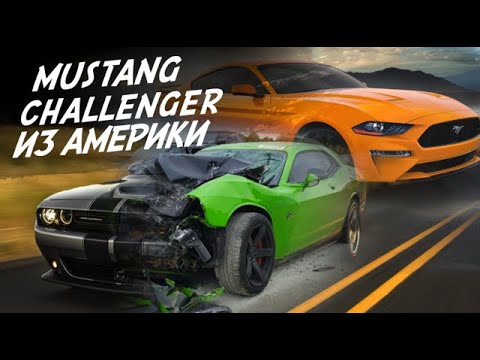 Видео: ЧТО НАМ ПРИВОЗЯТ ИЗ АМЕРИКИ! DODGE CHALLENGER и FORD MUSTANG