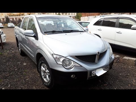 Видео: Ssang Yong Actyon Sport TS.  Ремонт подлокотников дверей