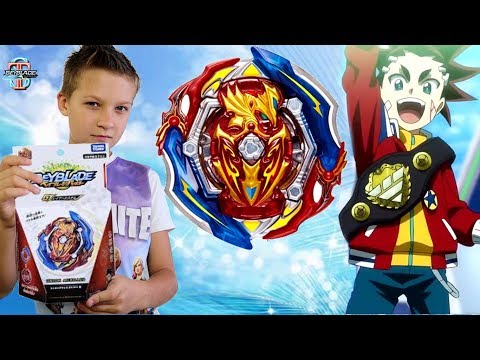 Видео: Бейблейд Юнион Ахиллес (Union Achilles) - ОБЗОР новинки!!! Beyblade Burst Rise