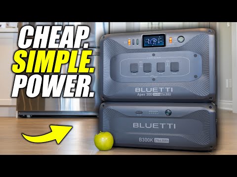 Видео: BLUETTI НАКОНЕЦ-ТО СДЕЛАЛ ВСЕ ПРАВИЛЬНО! BLUETTI Apex 300