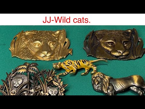 Видео: JJ jewelry. Part 3. Cats. Дикие кошки. Gold crown.