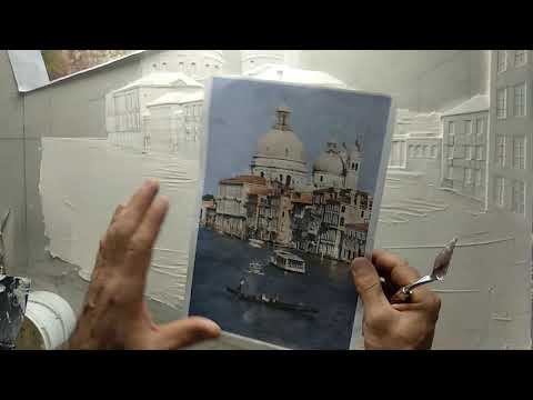 Видео: Барельеф "Венеция" 3 урок
