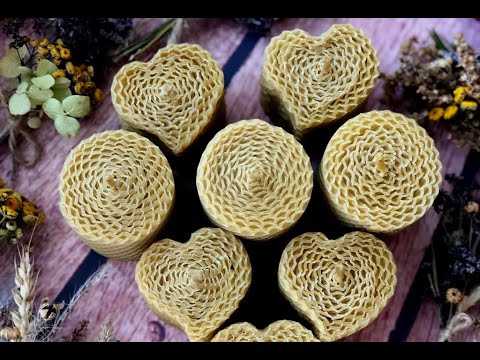 Видео: Свечи из вощины Материалы и инструменты