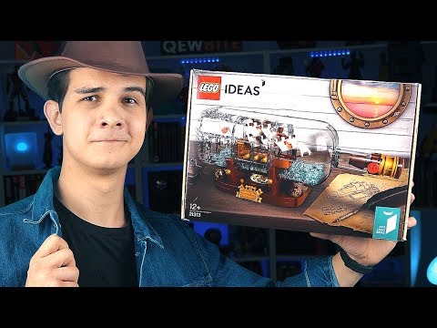 Видео: LEGO КОРАБЛЬ В БУТЫЛКЕ - Набор На Обзор (21313)