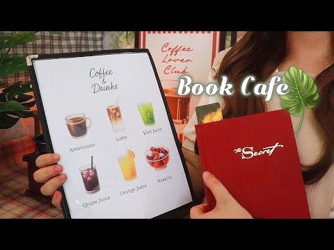 Видео: ASMR Летнее Книжное Кафе с Прохладой🌿 | Relaxing Coffee Shop ☕️ (Субтитры✔)