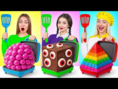 Видео: Кулинарный Челлендж: Уэнсдей Против Бабушки | Смешные Челленджи от Multi DO Joy