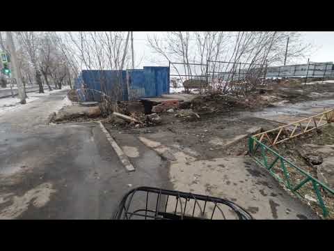 Видео: Прорыв трубы по ул. Советская у дома 129. В г. Реж.