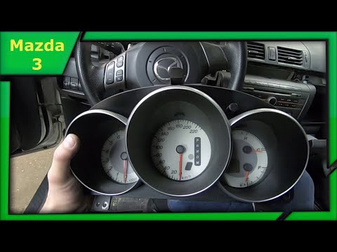 Видео: Снимаем панель приборов Mazda 3