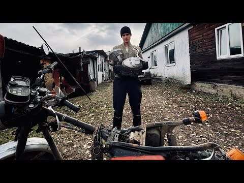 Видео: Снятие и переборка двигателя Иж планета 5. #1