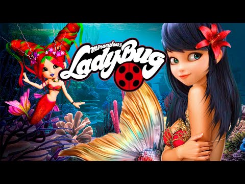 Видео: Леди Баг Русалка//Ladybug mermaid ФАНФИК-ПАРОДИЯ (parody fanfic) #8 🐟🐞🐟