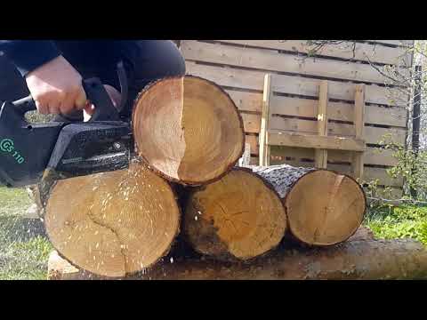 Видео: Тест GreenWorks 2003807 GD40TCS 40V (25 см)