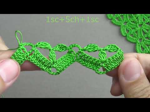 Видео: EASY Beautiful Pattern for beginners Crochet KNİTTİNG PATTERNS СУПЕР легкий УЗОР для вязания крючком
