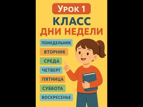 Видео: ДНИ НЕДЕЛИ🎶ПЕСНЯ