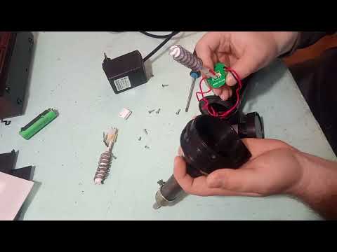 Видео: Переделка народного термофена 8032 замена спирали нагревателя.