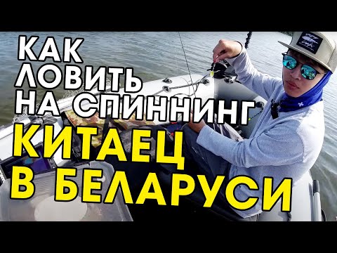 Видео: КАК ловить на спиннинг / Рыбалка с КИТАЙЦЕМ в Беларуси 2022