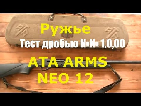 Видео: Ружье ATA ARMS NEO 12. Итоговое тестирование крупной дробью.