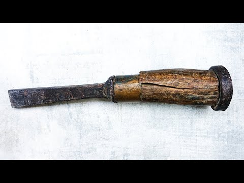 Видео: Реставрация старого долота