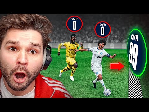 Видео: У МАРАДОНЫ и ПЕЛЕ 0 Рейтинг... но Первый 99 РЕЙТИНГ Побеждает!! (EA FC 24)
