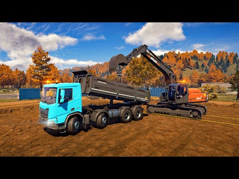 Видео: Новый Construction Simulator 2022 — Ангар (2/8) — Германия, карта 106 — Bau-Simulator