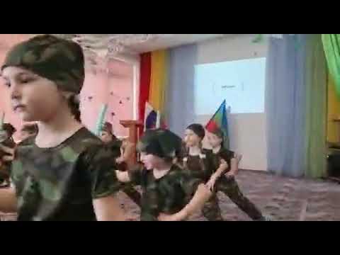 Видео: разминка "Богатыри" на 23 февраля