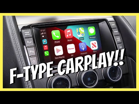 Видео: Carplay в Jaguar F-Type. Я покажу вам, как!