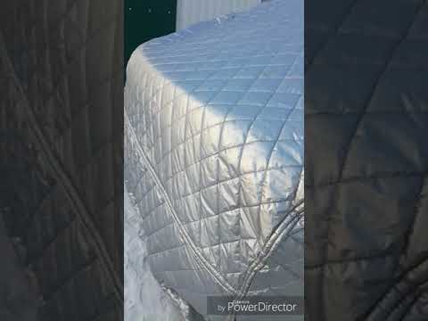 Видео: Чехол на авто при минус 45 — 2 серия