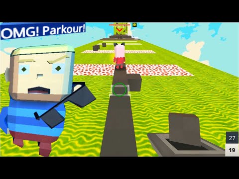 Видео: Строим Путь из Блоков в OMG Паркуре Когама