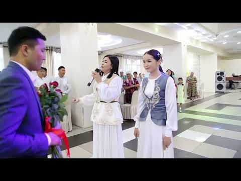 Видео: Нургазы менен Алия Кыз узатуу бактылуу той