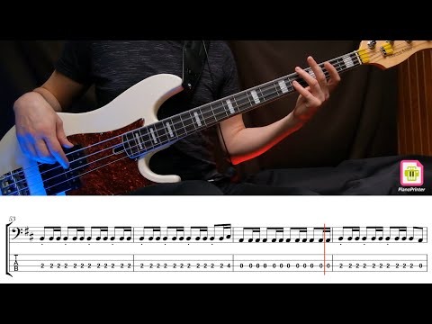 Видео: Ария - Баллада о древнерусском воине Bass Cover | Табы & Ноты