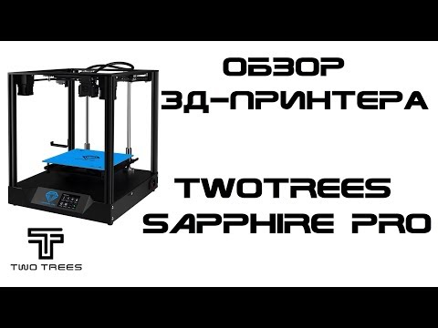 Видео: Обзор 3д-принтера TwoTrees Sapphire Pro - CoreXY на рельсах