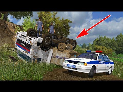 Видео: УГНАЛИ КАМАЗ ФЕДОРА ИВАНЫЧА! ПОЛИЦЕЙСКАЯ ПОГОНЯ В FARMING SIMULATOR 17