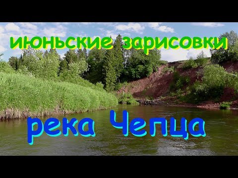 Видео: река Чепца, июньские зарисовки