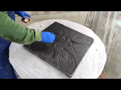Видео: Делаю Сам Тротуарную Плитку не Покупая Формы!!!