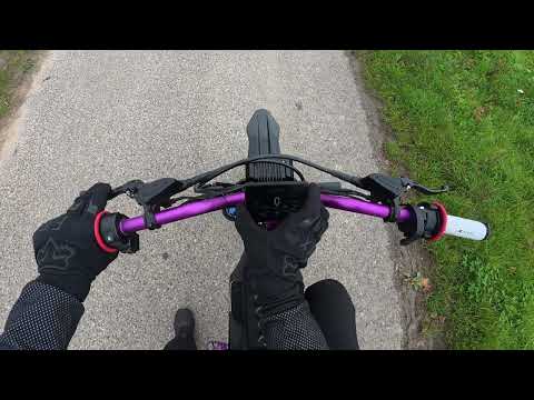 Видео: Выезд на Talaria MX5. Осенняя Германия во всей красе.