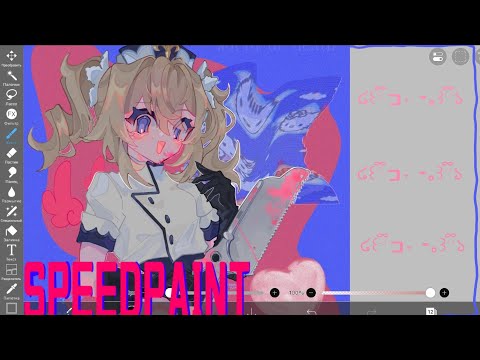 Видео: speedpaint/ответы на вопросы/GenshinImapctart