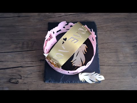 Видео: Декор для торта/ Шоколадный декор торта бортики/Cake decorating