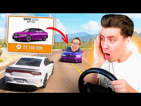 Видео: Покупаю Все Машины Которые Увижу, но Отдаю Их Coffi! (Forza Horizon 5 на Руле)