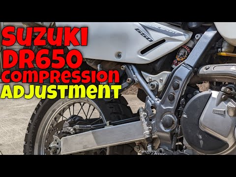 Видео: Сегодня я настраиваю демпфирование сжатия моего DR650.