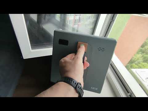 Видео: Робот-мийник вікон ABIR WD8