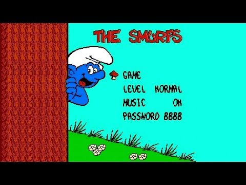 Видео: Предновогоднее шпилево: Smurfs на nes